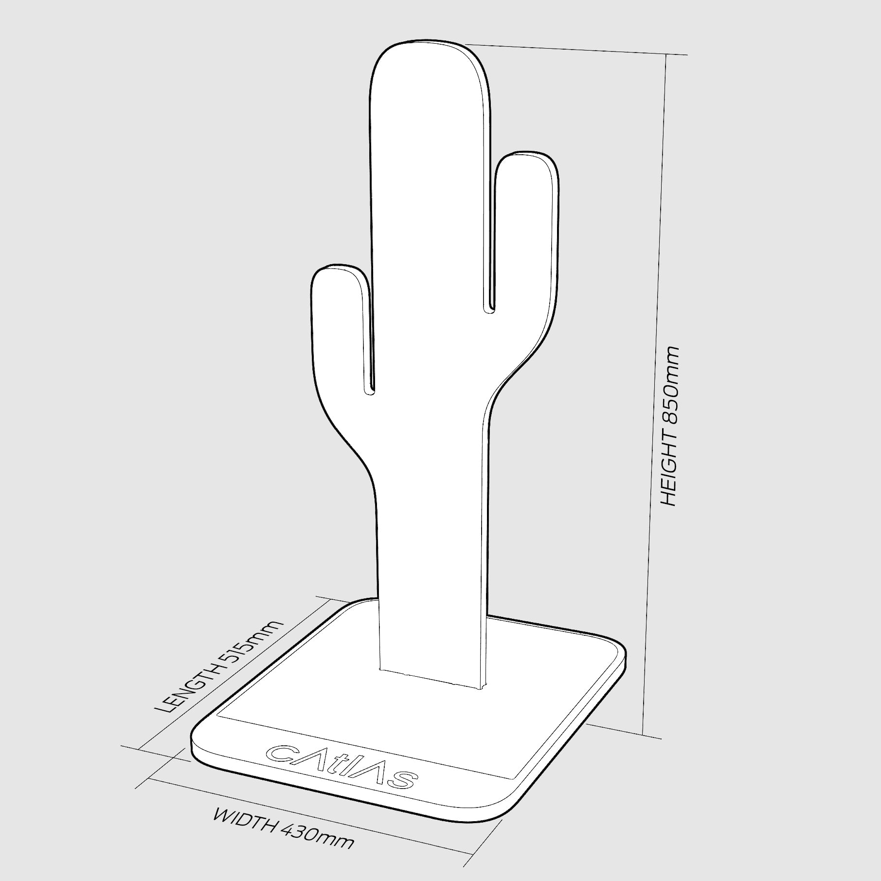 Saguaro Scratching Post